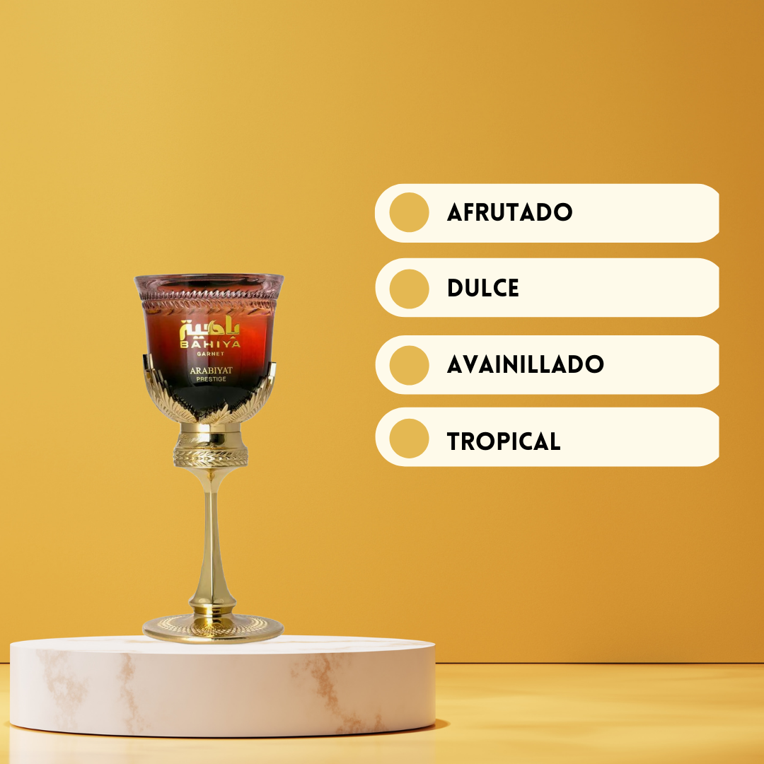 Arabiyat Bahiya Garnet – Eau de Parfum Mujer - Floral & Frutal