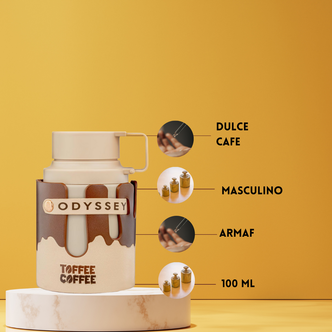 Armaf Odyssey Toffee Coffee – Eau de Parfum Unisex - Oriental & Vainilla