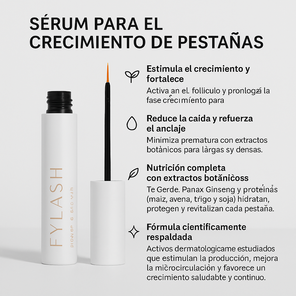 Eyelash Growth Serum | 4-Month Treatment to Naturally Grow and Strengthen Your Look | Without Prostaglandins or Parabens | Eyelash Serum with Meter, Guides, Tracking, and Templates to Improve Your Health