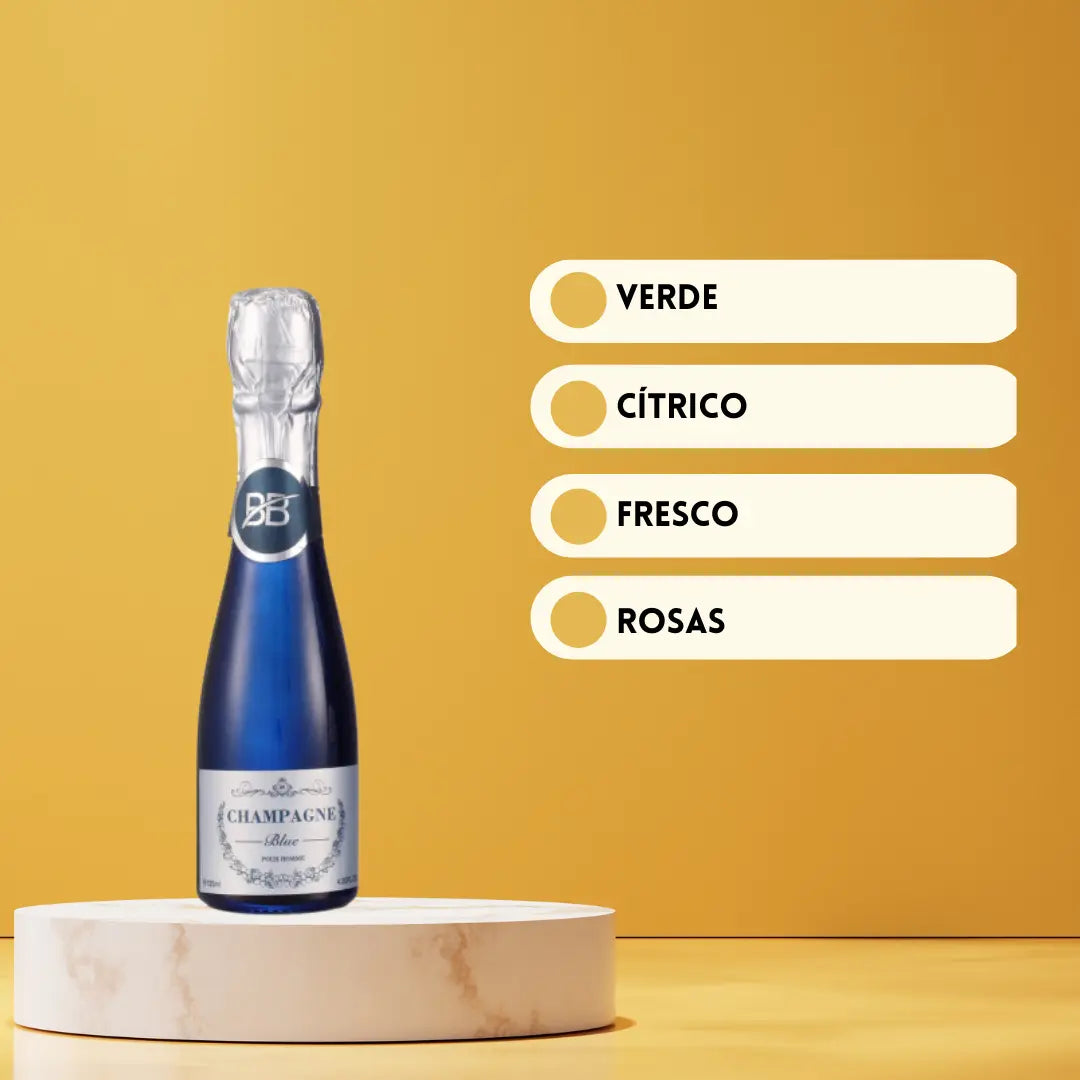 Champagne Blue | Perfume Aromático para Hombre | Eau de Parfum – 100 ml bharara