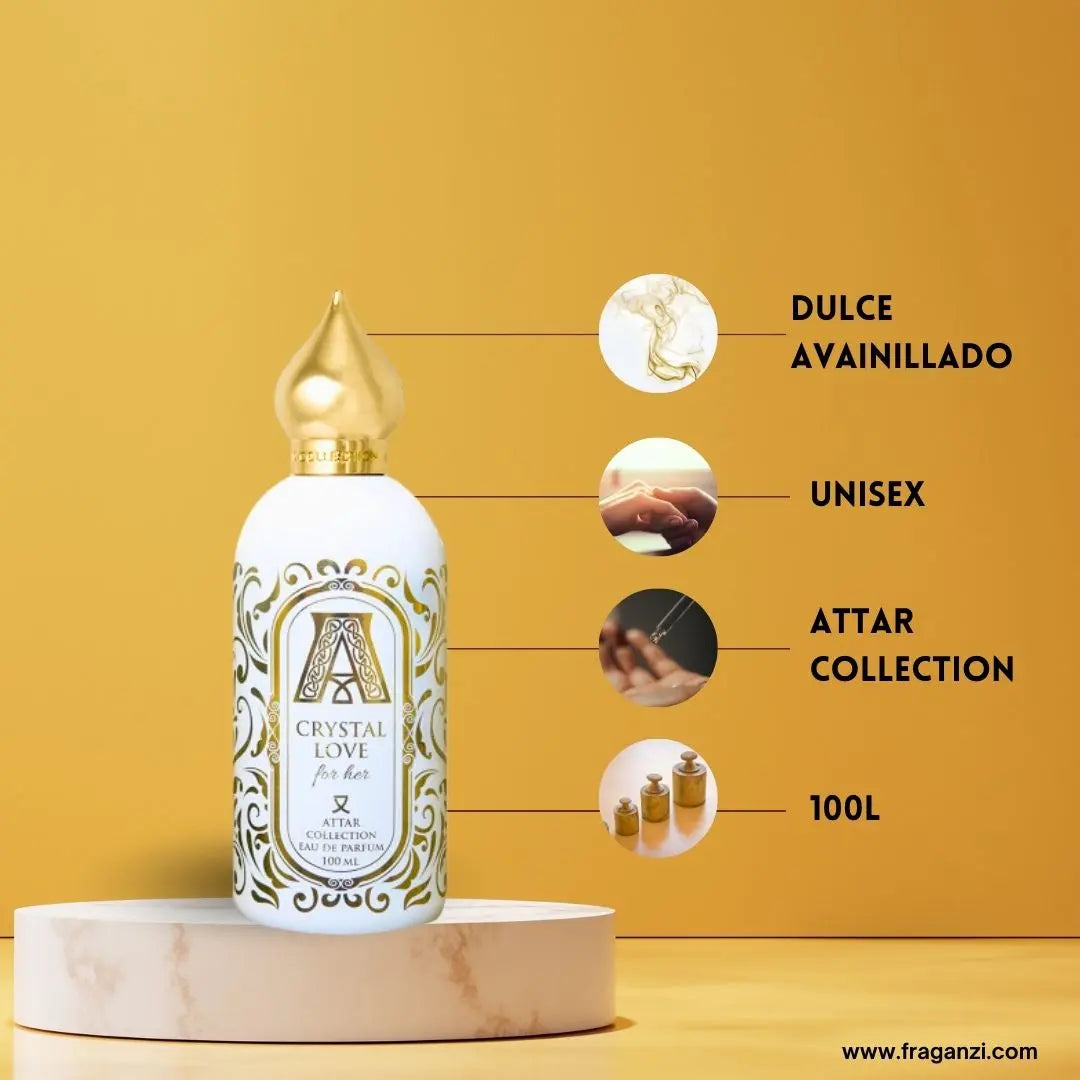Crystal Love for Her 100ml Attar Collection