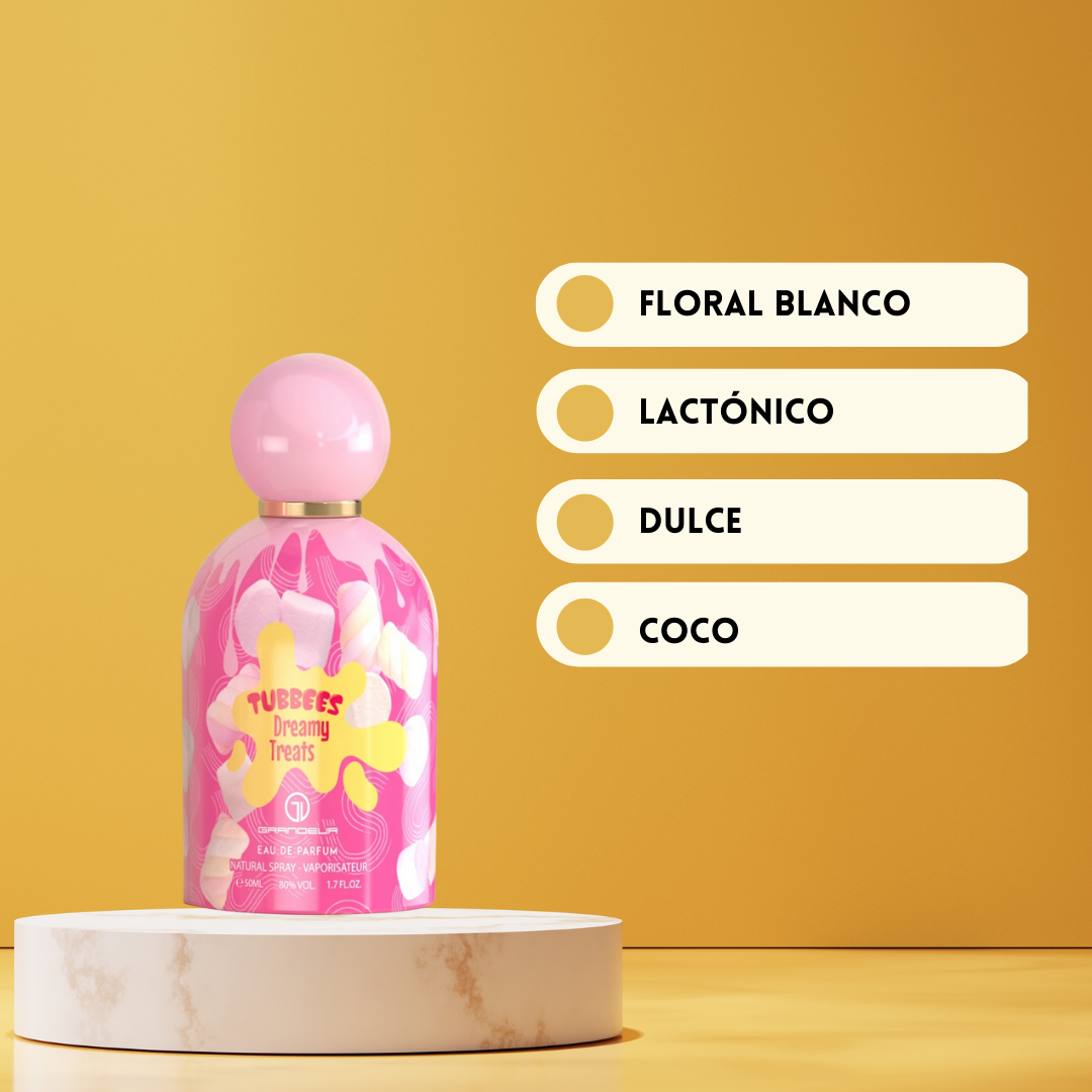 Tubbees Dreamy Treats – Eau de Parfum Unisex - Oriental & Vainilla