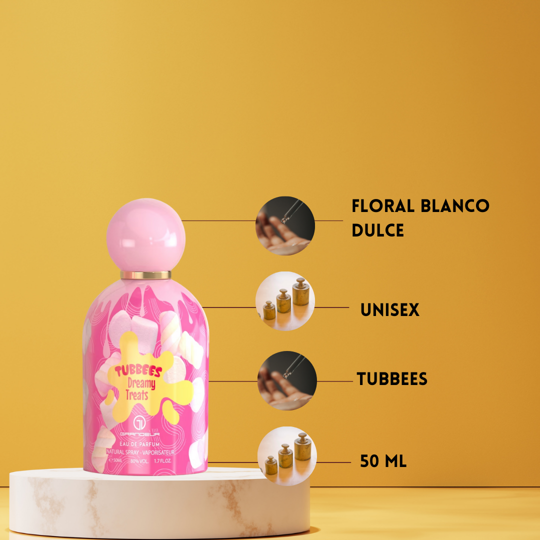 Tubbees Dreamy Treats – Eau de Parfum Unisex - Oriental & Vainilla