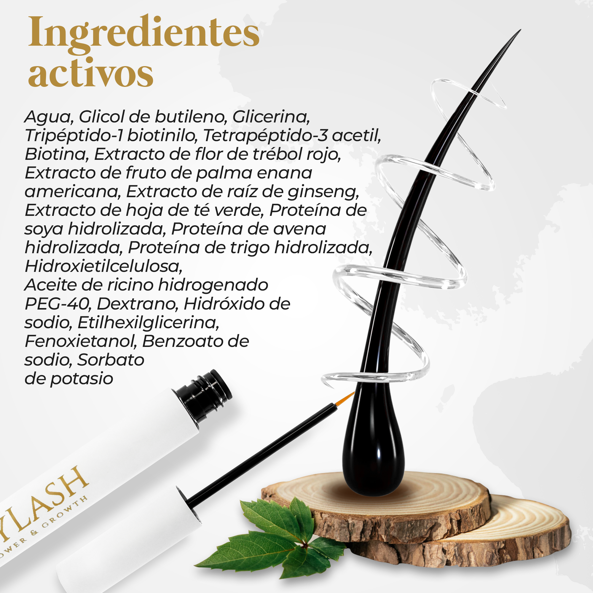 Serum Wimpernwachstum | 4-Monats-Behandlung zur natürlichen Stärkung und Verlängerung deines Blicks | Ohne Prostaglandine und Parabene | Wimpernserum mit Messgerät, Anleitungen, Nachverfolgung und Vorlagen zur Verbesserung deiner Gesundheit