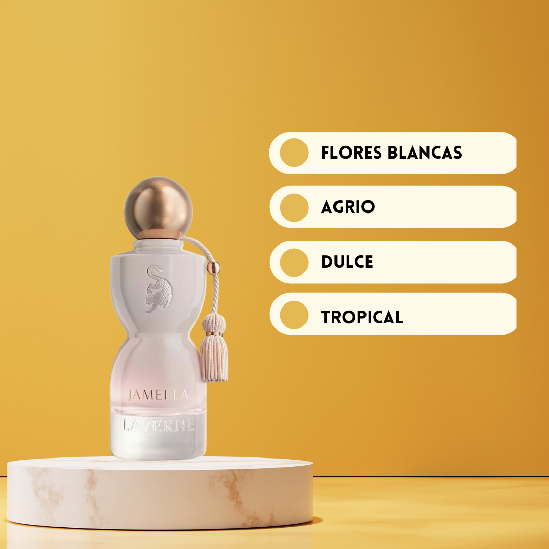 Jamilah Laverne– Eau de Parfum Mujer - Floral & Elegante