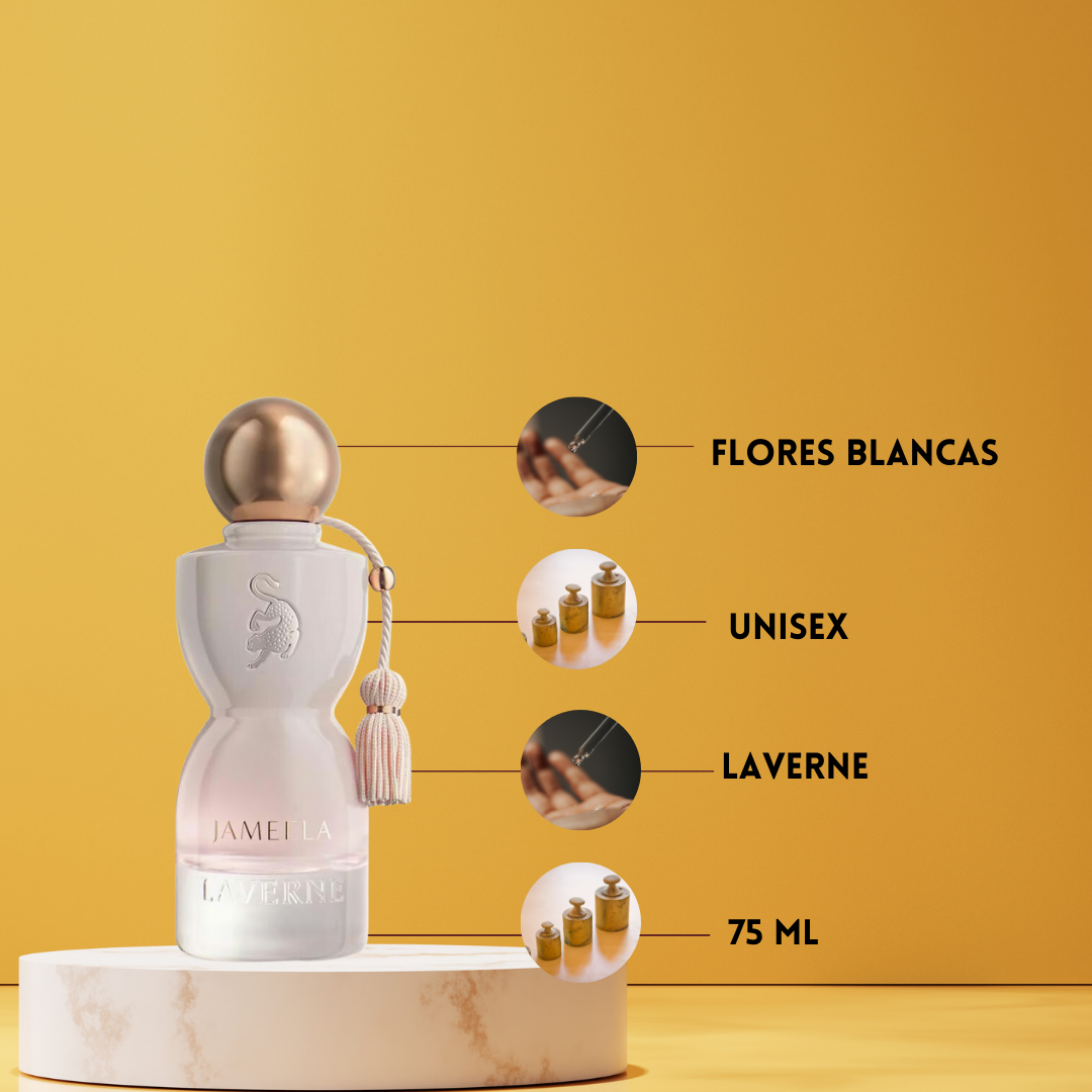 Jamilah Laverne– Eau de Parfum Mujer - Floral & Elegante
