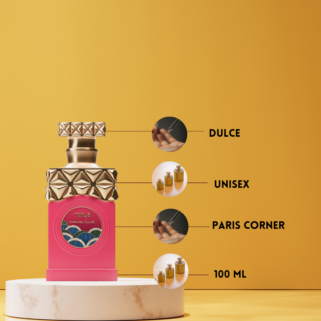 Paris Corner Minya Caramel Dulce – Eau de Parfum Unisex - Gourmand