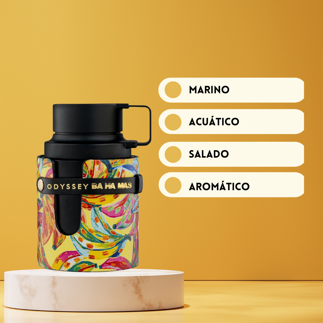 Armaf Odyssey BAHAMAS – Eau de Parfum Unisex - Acuático & Aromático