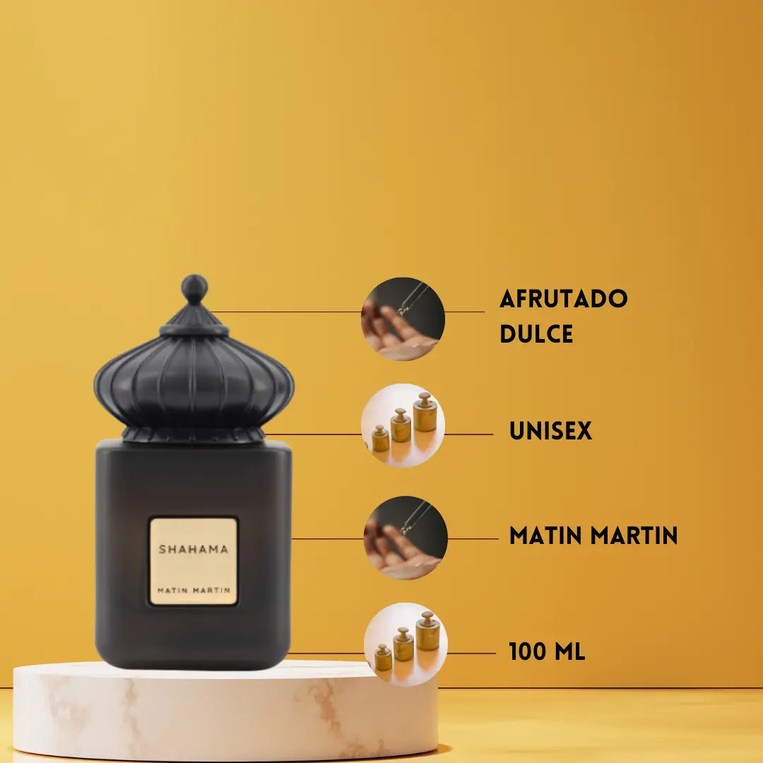 Shahama de Matin Martin | Perfume Árabe para Hombre | Eau de Parfum Matin Martin