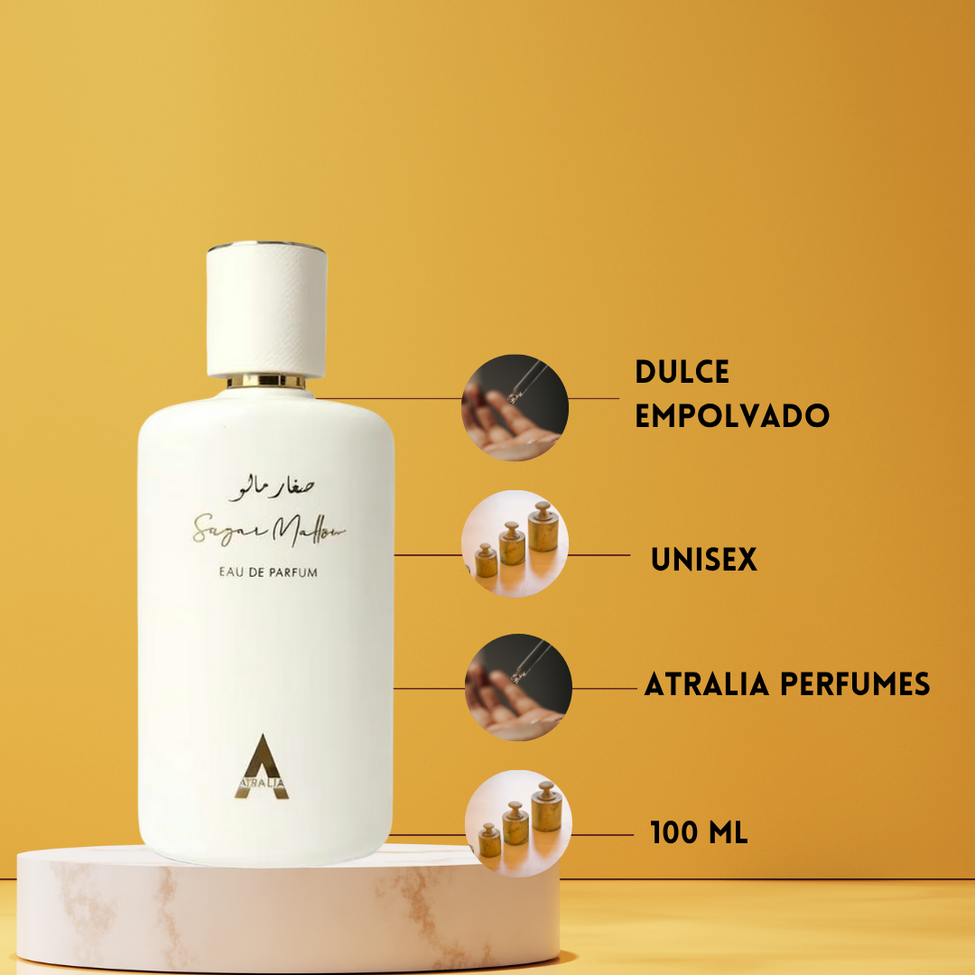 Atralia Sugar Mallow – Eau de Parfum Unisex - Oriental & Vainilla