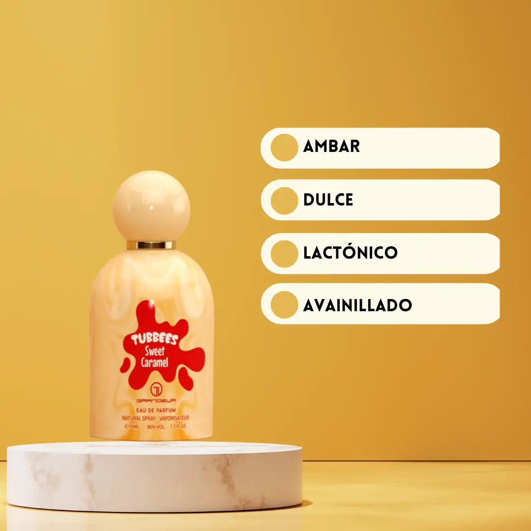 Tubbees Sweet Caramel | Perfume Árabe Unisex | Eau de Parfum al wataniah