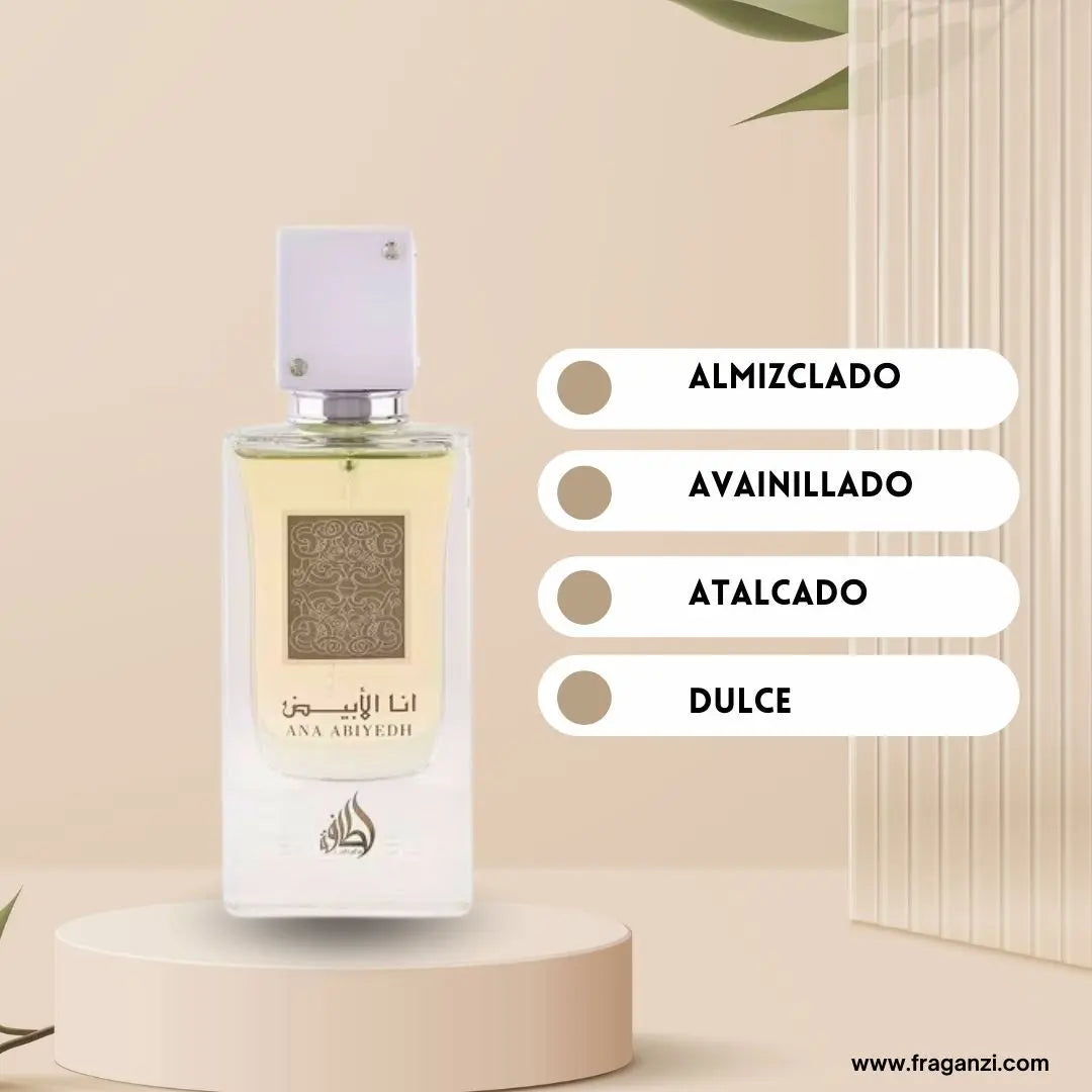 Ana Abiyedh White Lattafa