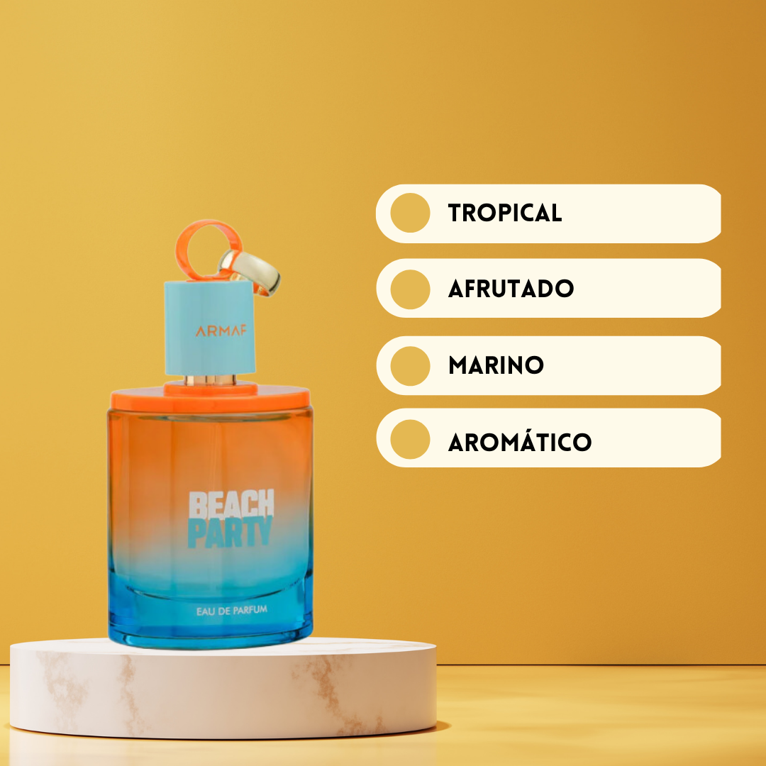 Beach Party Eau de Parfum | Perfume Unisex Tropical y Marino de ARMAF