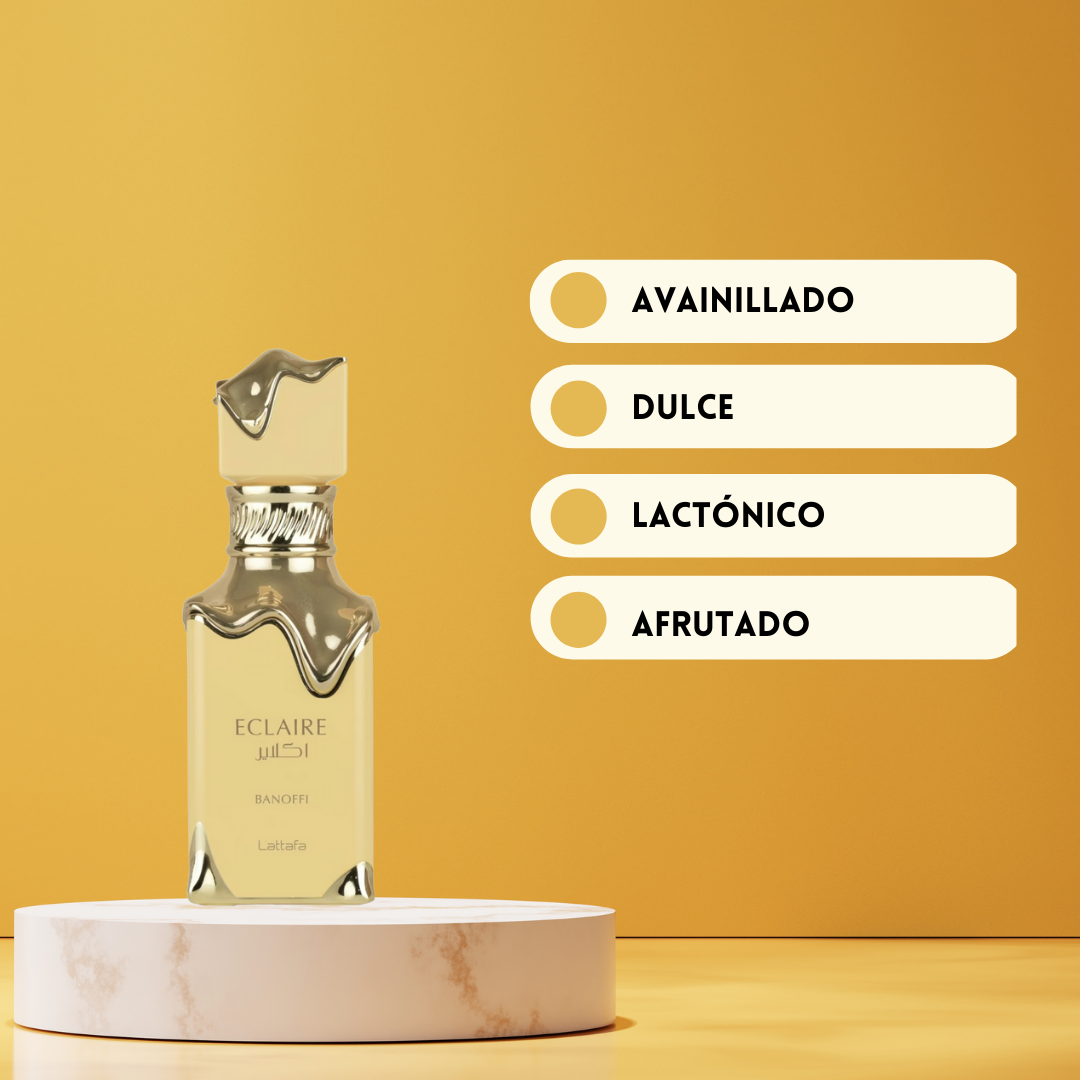 Lattafa Eclaire Banoffi – Eau de Parfum Unisex - Gourmand & Dulce