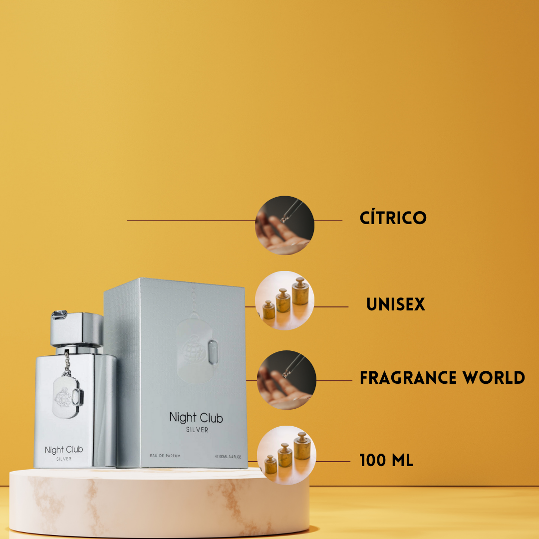 Night Club Silver – Eau de Parfum – Fragrance World