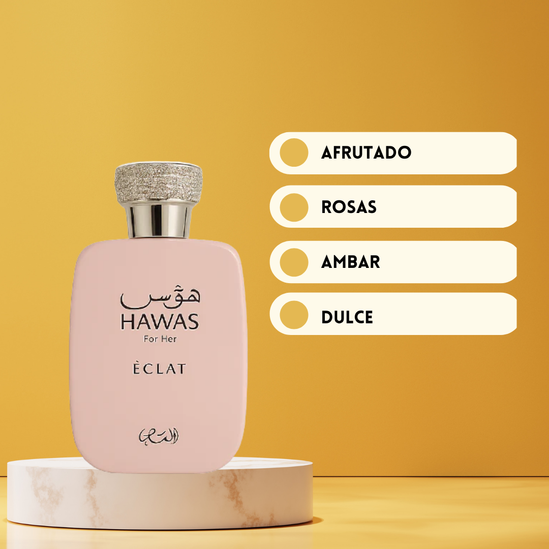 Hawas Éclat - Eau de Parfum | floral | dulce