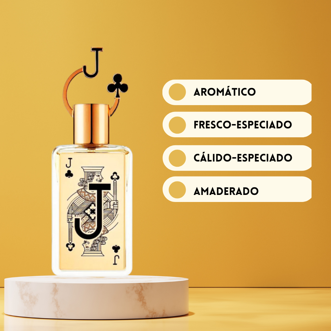 Jack of Clubs Eau de Parfum | Perfume Masculino Amaderado Especiado