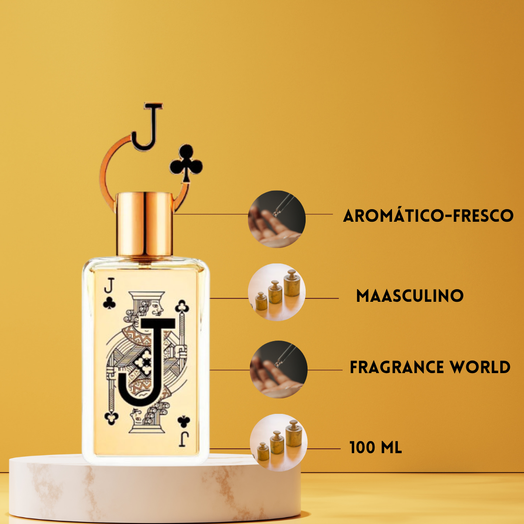 Jack of Clubs Eau de Parfum | Perfume Masculino Amaderado Especiado