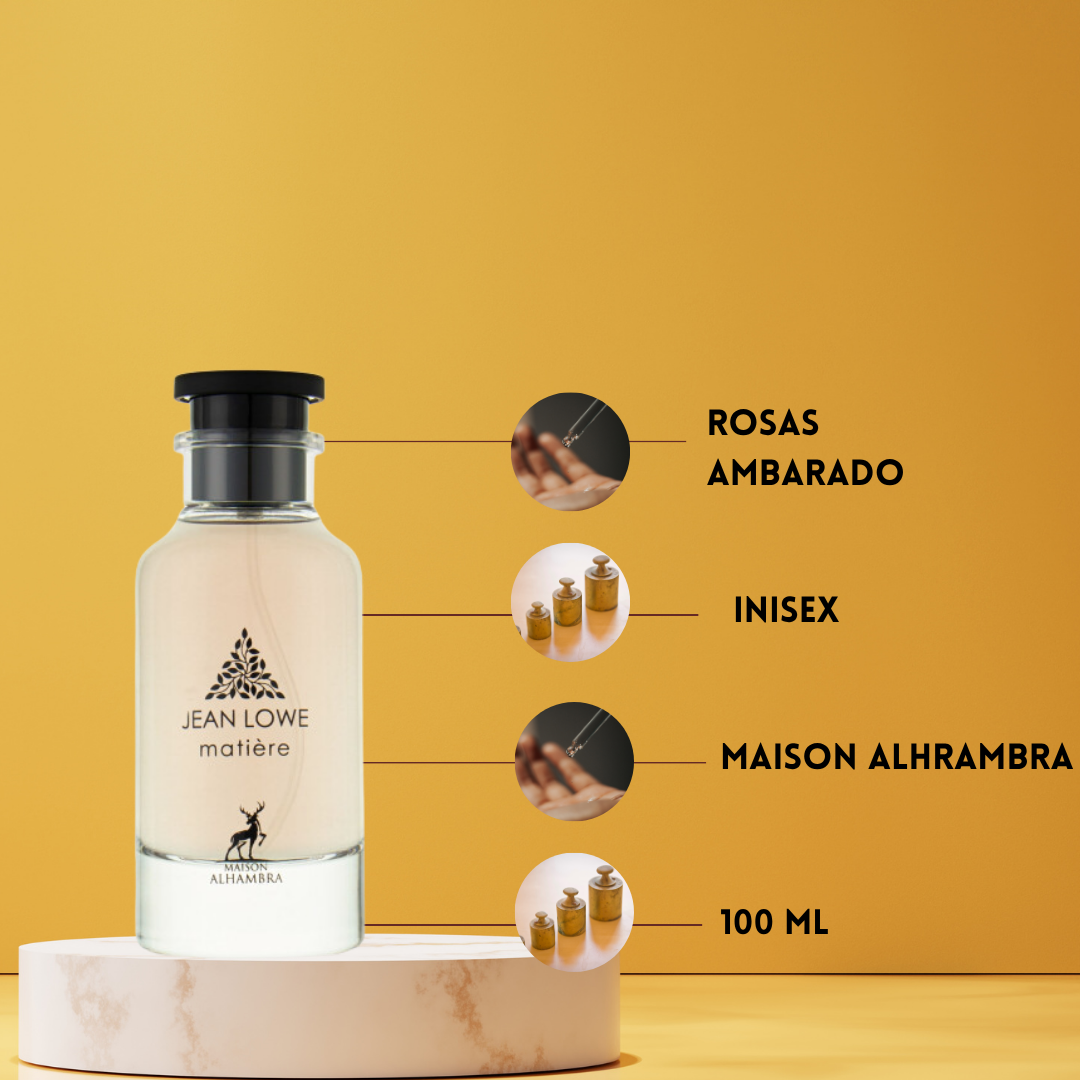 Jean Lowe Maître Eau de Parfum 100 ml | Parfum Féminin Oriental | Maison Alhambra