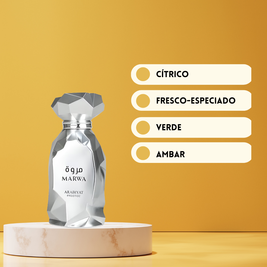 Marwa – Eau de Parfum Unisex| Arabiyat Prestige