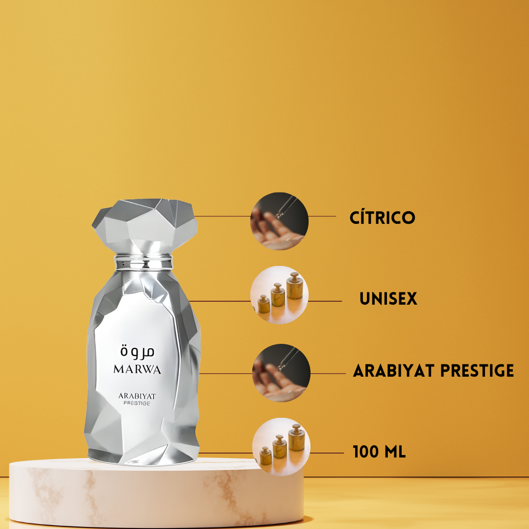 Marwa – Unisex Eau de Parfum 100 ml | Arabiyat Prestige