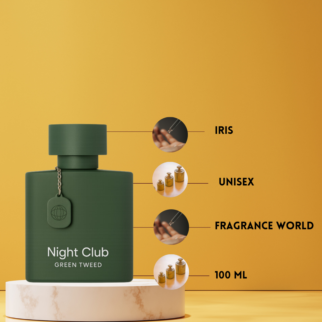 Night Club Green Tweed – Eau de Parfum – Fragrance World