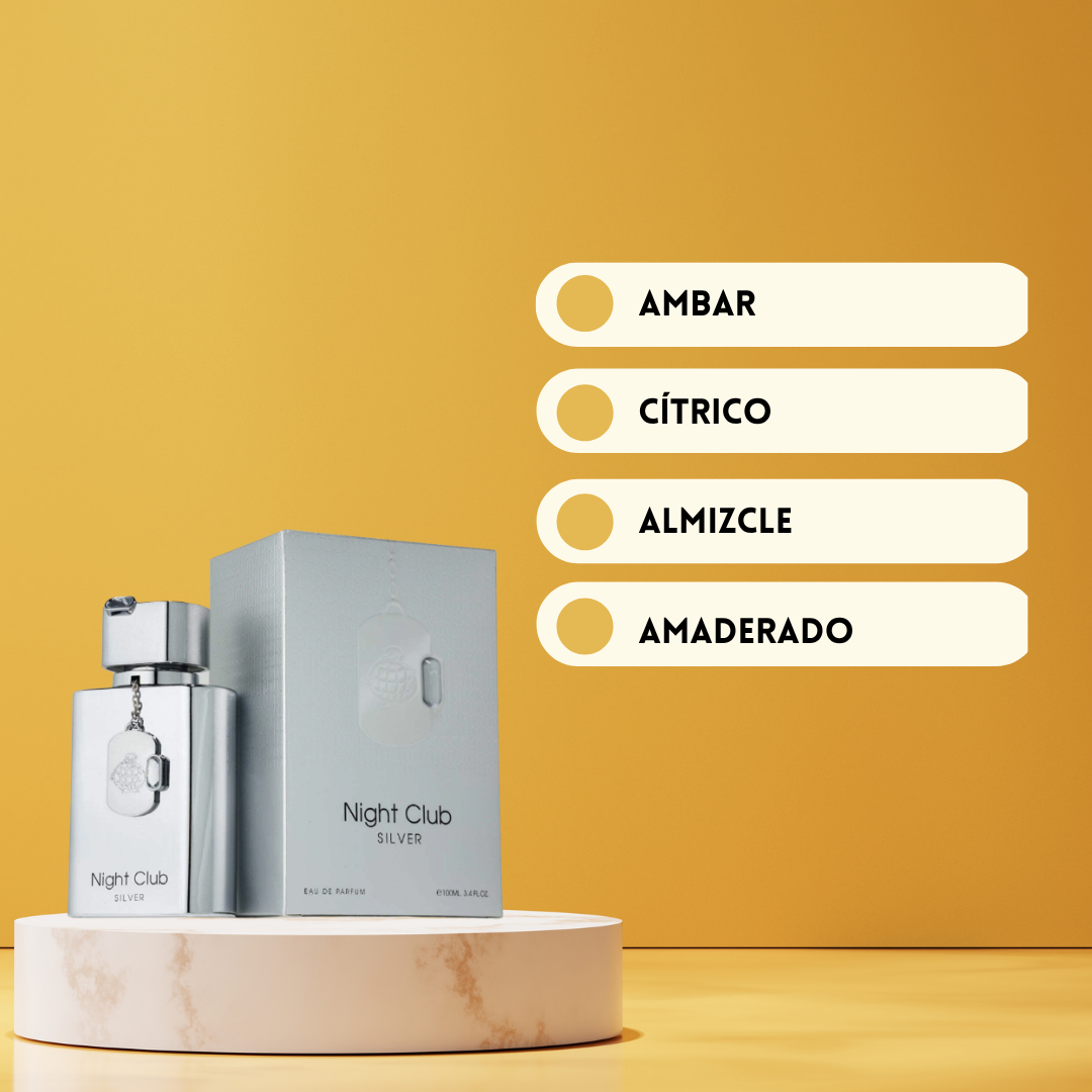 Night Club Silver – Eau de Parfum – Fragrance World