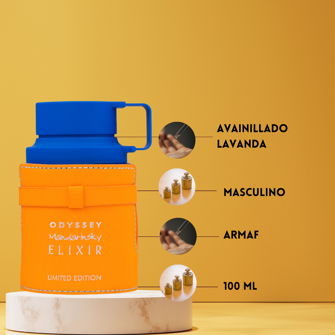 Odyssey Mandarin Sky Elixir – Armaf - Perfume Oriental Amaderado Unisex