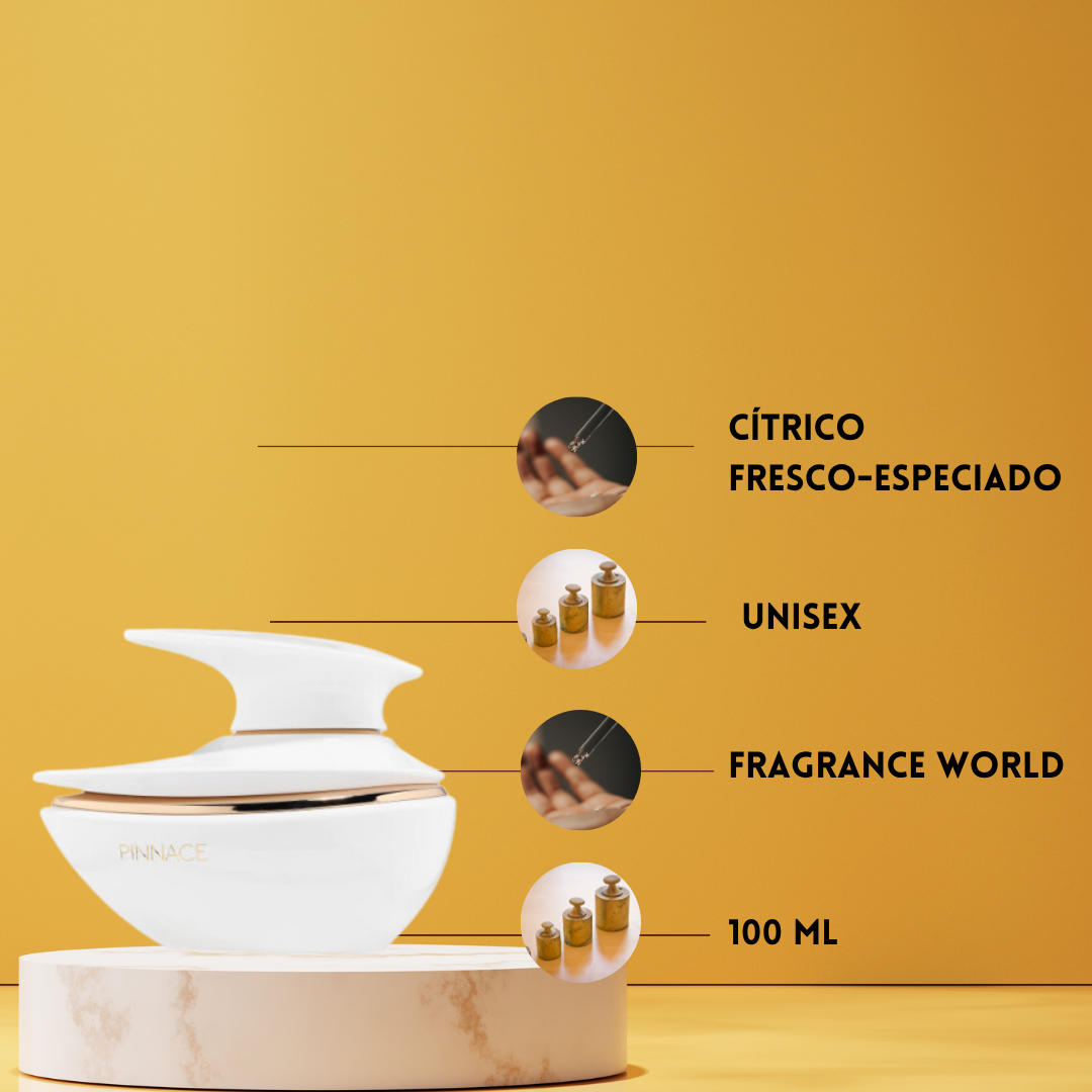 Pinnace – Eau de Parfum – Fragrance World | Perfume Árabe Unisex Fresco y Moderno