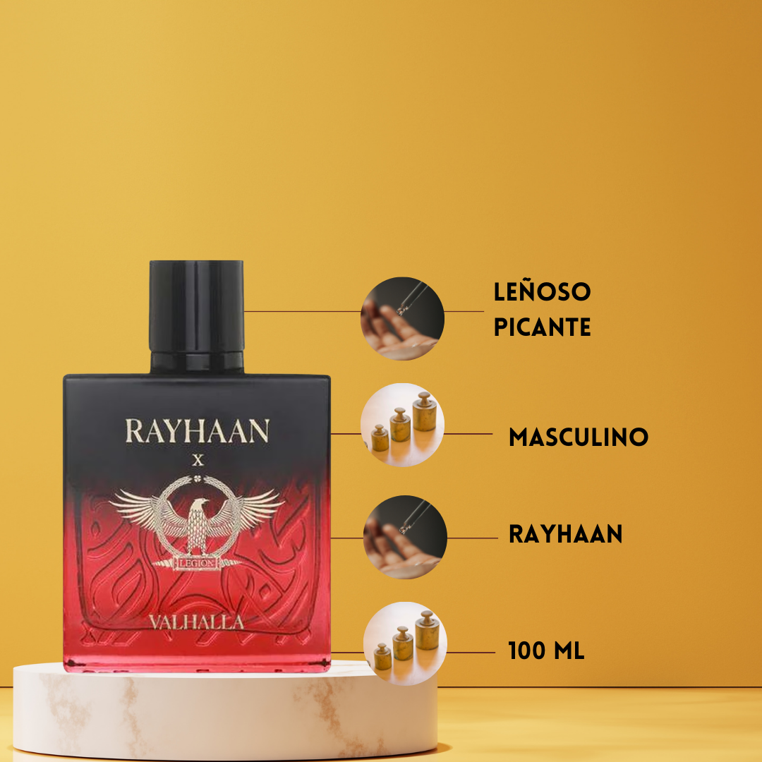 Rayhaan Valhalla – Unisex Eau de Parfum - Ambarado & Intenso